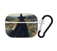 for AirPods Pro 2 Case Supports Wireless Charging The Witch of Darkness AirPods Pro Case Cover with Durable Carabiner for Men/Women