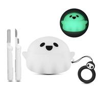 for AirPods Pro 3 Case 2025 Cute, Luminous Funny 3D Ghost Case Designed for Apple AirPods Pro 3rd Generation, Soft Silicone Anime AirPods Pro 3 Cases Cover for Women Men Kids Teens Girls Boys