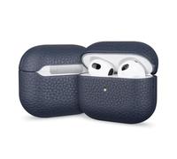 for AirPods Pro 3 Generation Case, Genuine Pebble Leather, Handmade Series,Cover Shockproof Shell Dust/Dirt Proof Case