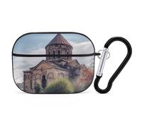 for AirPods Pro Case Cover Armenian Church AirPods Pro 2/Pro Case Accessories with Keychain Front LED Visible Supports Wired Or Wireless Charging
