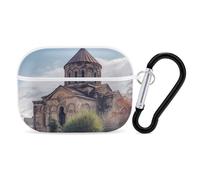 for AirPods Pro Case Cover Armenian Church AirPods Pro 2/Pro Case Accessories with Keychain Front LED Visible Supports Wired Or Wireless Charging