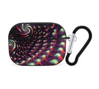 for AirPods Pro Case Cover Cute Fantasy Sci-Fi Dizziness Case Compatible with Airpod Pro 2 Case Protection Cover for Wowen Men AirPods Pro Case Accessories with Keychain