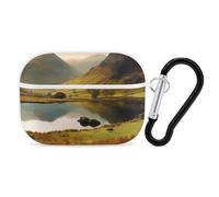 for AirPods Pro Case Cover Cute Lake District National Park Case Compatible with Airpod Pro 2 Case Protection Cover for Wowen Men AirPods Pro Case Accessories with Keychain