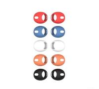 for airpods Pro Ear Tips Cover Set - for premium Silicone Replacement Buds Anti-Slip - Noise Reduction Holes Design - Dust Guard Screen - 5 Pairs Multi Color(Mixed colors)