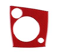 For Alfa For Romeo 159 2005-2023 LHD Manual/Automatic Car Gear Shift Frame Panel Sticker Trim Cover Interior Decoration(Inner Type B/Red)