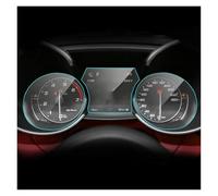 For Alfa For Romeo 2015+ Car Interior Instrument Panel For Dashboard Membrane LCD Screen TPU Protective Anti-scratch Film Auto Navigation Screen Protector(2pcs)
