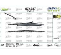 For Alfa Romeo 147 Wiper Blade 01-10 (574287) OEM Valeo