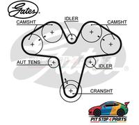 For Alfa Romeo 166 Timing Belt Kit Gates K015476XS Premium Direct Fit 1998-2006