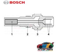 Bosch Coolant Temperature Sensor 0280130026