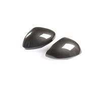 For Alfa Romeo For Stelvio For Giulia 2017-2022 ABS Carbon Fiber Car Side Rearview Mirror Cover Trim Exterior Accessories FIXCOR(Giulia carbon fiber)