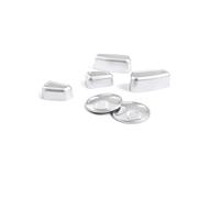 For Alfa Romeo Tonale 2022-2023. Car Seat Adjustment Button Cover Trim Sticker Car Accessories(Silver)