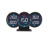 For All Car Car Water Oil Temp Alarm Speedometer Odometer HUD GPS Head-Up Display G17 Overspeed Diagnotstic Speed Meter