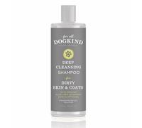 For All DogKind Deep Cleansing Dog Shampoo - Rosemary and Eucalyptus for Dirty Skin and Coats - Ideal for Muddy Adventures, Smelly Fox Poo, & Sensitive Skin - 97% Natural - 32-1 Dilutable - 250ml