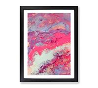 For All Eternity Abstract Framed Print | A2 Black Framed Wall Art | Ready to Hang | Abstract Fantasy Picture | Living Room Bedroom Lounge Office