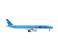 For Alloy Collectible 1/400 Aviation B777-300ER Die-cast Metal Aircraft Jet Model Home Decoration Gift toy airplane kit