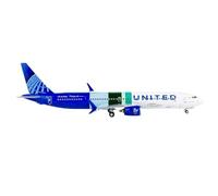 For Alloy Metal Airplane Model 1:400 American Airlines Boeing B737 Die-cast Pilot Aircraft Toy Airplane