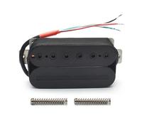 For Aln-ico 2-Electric Guitar Humbucker Blade, Hex Screw Adjusting, Dual Coil, Neck Pickup, 4-Patterned Cable Splitting,Black