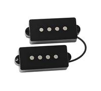 For Aln-ico 5 P Bass Pickups Humbucker Pickup for 4 String P Bass Guitar, Black