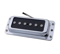 For Aln-ico V Neck Pickup & Ring Assembly For Rickenb-acker Guitar Chrome