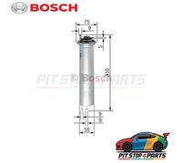 For Alpina B10 Fuel Filter Bosch 0450905960 310 mm Premium Graded 1997-1998