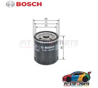 For Alpine A610 Oil Filter Bosch 0451103299 86 mm Durable Performance 1991-1995