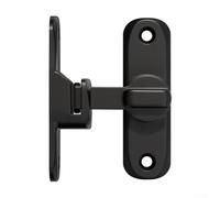 for aluminium Alloy Door Bolt 56mm Black Finish Left Right | 2-pack black latches, for aluminium alloy body, anti-auto lock ball design, compact 56mm size, home security
