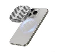 For Aluminium SSD Enclosure M.2 2230 for iPhone 15/16 for Aluminium | Strong magnet, secure hold on the iPhone 15/16, no slipping, ideal for on the go, easy to attach