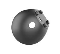 For Amazo Echo Spot ，2024 smart speaker Case Silicone Protective Case Drop Protection Dustproof Speaker Accessories, Protective Case (Black)