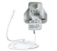 For Amazon Echo Dot 3rd/4th /Kids Edition Echo Show 5 Lenovo Smart Clock | 12V 1.5A, AC Power Supply, Adapter Charger Cable, for Lenovo Smart Clock Essential CD-4N341Y CD-4N342Y, Power Cord, White