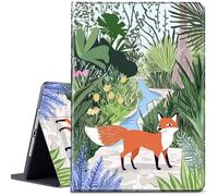 for Amazon Fire HD 10 Tablet Case (13th/11th Generation, 2023/2021 Release) 10.1", Multi-Angle Slim Stand Smart Cover w/Auto Wake/Sleep for Kindle Fire HD 10 Plus,Cute Fox in Garden