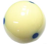 For American Billiards Resin Pool Balls 16pcs 57.2mm for Reliable Gameplay with Red Dot and Blue Dot Cue Ball Options (Blue)