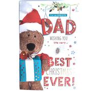 for an Amazing dad Christmas Card