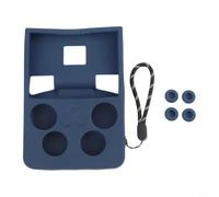 For ANBERNIC RG 477V Specific Silicone Case With Optimized Tension Repeated Installation And Removal(Dark Blue)