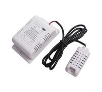 for and Humidity Switch for, 20A 3800W Load, 2.4GHz WiFi &, ABS Material, Remote Control via App with Scheduling, Data Recording, and Automation for Home, Fish Tank, Greenhouse, and Baby Room(C)