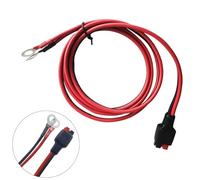 For Anderson Connector to O-for RING Terminal Battery with 45A and Anderson the cable guarantees reliable connections making it for portable power stations (0.6M)