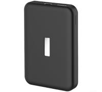 for anker MagGO Power Bank Case 10000mAh Silicone - Lightweight Shockproof Earbuds Style Protection Hard Cover Alternative Black(Black)