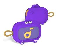 for Anker Soundcore Select 4 Go Speaker Cartoon Cute Silicone Case Cover, Anti Scratch Shockproof Protective Skin Cover Compatible with Soundcore Select 4 Go Bluetooth Shower Speaker (Purple)