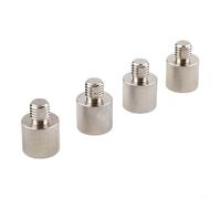 For Antenna Thread Conversion Adapter M10 To 3/8 Inch For JPC Mounting Bracket Use With For Kenwood TK2160 TK3160 TK5160 Radios(4pcs)