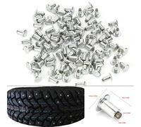 for anti-slip snow screw stud 8x10mm 100Pcs 6.5mm/0.3in Wheel Tire Stud Screws Anti-Slip Nails for Car Motorcycle ATV UTV(JX6.5-8-1) Tyre Spikes Tyre Screw Tire Stud Screws Car Tire Stud Spikes for