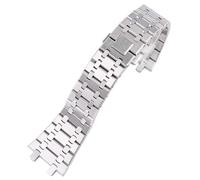 For AP Royal Oak Fine steel watch band 15400/26331/15500 men chain 26mm 28mm accessories