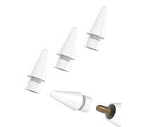 for Apple 1st Generation Pencil Replacement Tips (4 Pak) for 2nd Generation Pen Tip Accessories 1st Generation iPencil Replacement Pencil Tips for iPhone MFI Certified Pencil Nibs Accessories for iPad