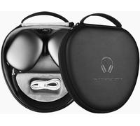 for Apple AirPods Max Case Accessory: WIWU AirPod Max Case with Sleep Mode | Airpod Max Accessories for Apple Headphones | Portable Ultra-Slim Travel Carrying Holder | Waterproof Shockproof | Black