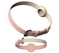 For Apple Airtag Protective Tracker Pet Dog Anti-lost Positioning Silicone PU Collar Anti-lost Pet Cat Dog Collar
