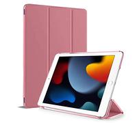 For Apple iPad 10.2 inch 9th/ 8th/ 7th Generation, Smart Magnetic Stand Case, Leather Cover with Magnetic Closure, Anti-Scratch and Lightweight Case (2021/2020/2019) (Rose Gold)