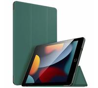 For Apple iPad 10.2 inch 9th/ 8th/ 7th Generation, Smart Magnetic Stand Case, Leather Cover with Magnetic Closure, Anti-Scratch and Lightweight Case (2021/2020/2019) (Emerald Green)