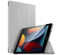 For Apple iPad 10.2 inch 9th/ 8th/ 7th Generation, Smart Magnetic Stand Case, Leather Cover with Magnetic Closure, Anti-Scratch and Lightweight Case (2021/2020/2019) (Grey)