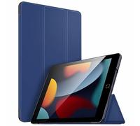 For Apple iPad 10.2 inch 9th/ 8th/ 7th Generation, Smart Magnetic Stand Case, Leather Cover with Magnetic Closure, Anti-Scratch and Lightweight Case (2021/2020/2019) (Blue)