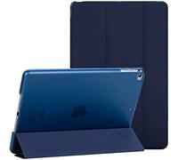For Apple iPad Mini 1/2/3 Smart Magnetic Stand Case with Automatic Wake/Sleep (Blue)