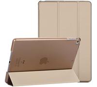 For Apple iPad Mini 1/2/3 Smart Magnetic Stand Case with Automatic Wake/Sleep (Gold)