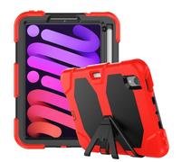 For Apple IPAD Mini 6 Hybrid Outdoor Cover Case Display Glass Pocket